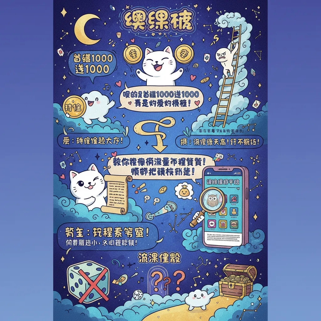 首儲1000送1000優惠：如何達成流水要求並順利出金？